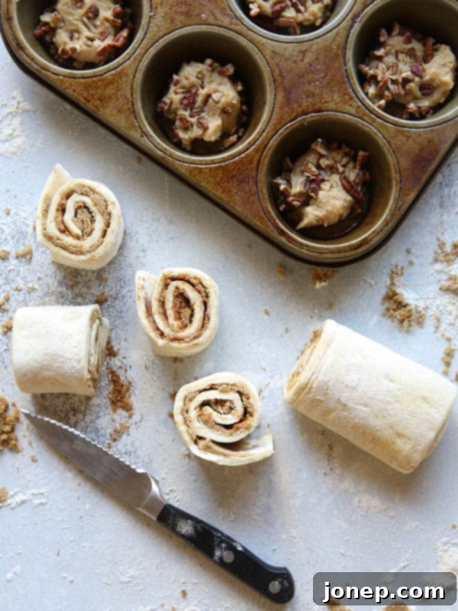 Easy Puff Pastry Sticky Buns | completelydelicious.com