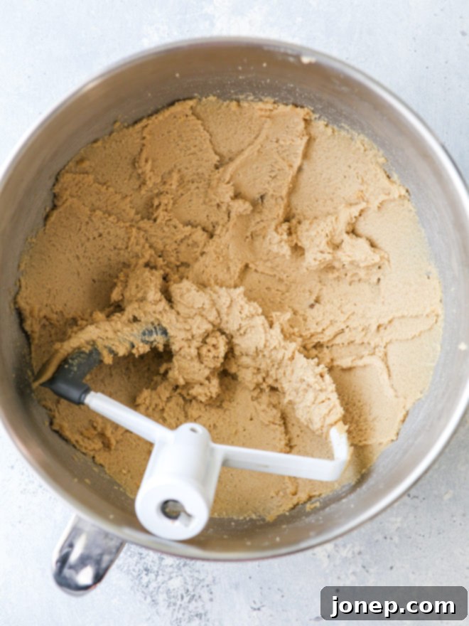 Unlock Perfect Bakes With The Creaming Method 2 Creamed butter and sugar showing a light, fluffy texture