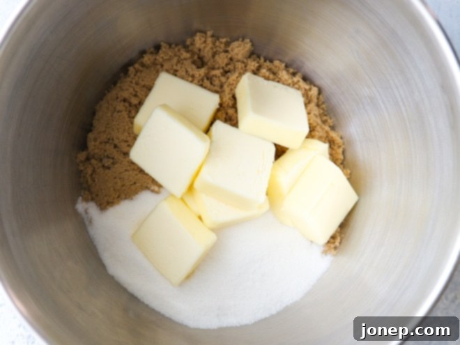 Creaming butter with sugar