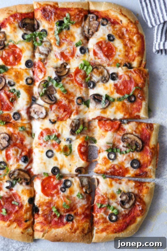 Basic homemade pizza dough is so easy to make yourself!