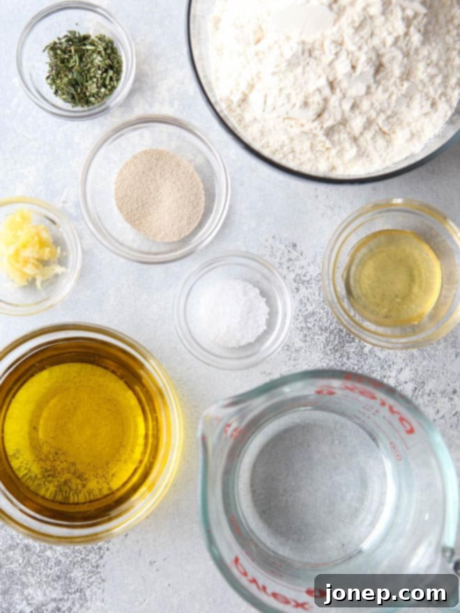 Basic homemade pizza dough is so easy to make yourself!