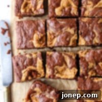 Irresistible Peanut Butter Swirl Brownies: Fudgy chocolate delight with creamy peanut butter swirls