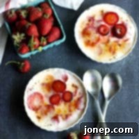 Caramelized Strawberry Yogurt Indulgence 2 Strawberry-Yogurt Breakfast Brulée