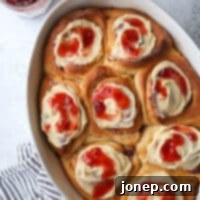 Peanut Butter Jelly Swirls 6 Peanut butter and jam sweet rolls are so fun!