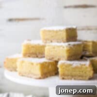 Golden Maple Butter Bars 5 A stack of maple butter bars on a platter, ready to be served.
