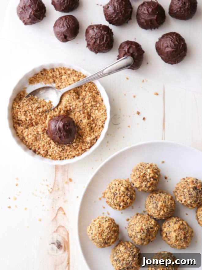 Easy 5-ingredient Nutella Truffles!