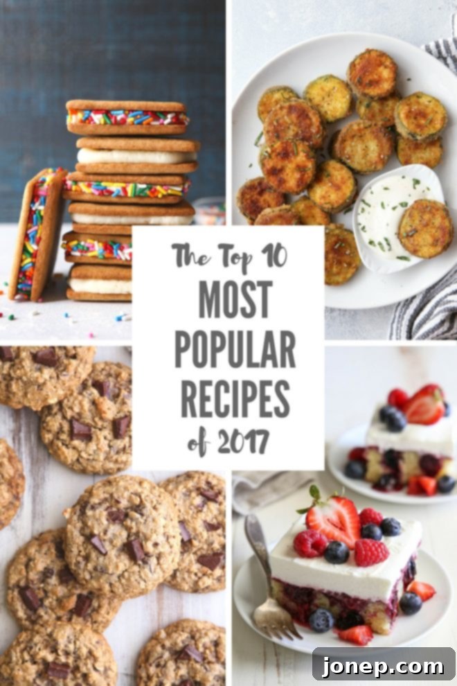Top 10 Most Popular Recipes of 2017 from completelydelicious.com