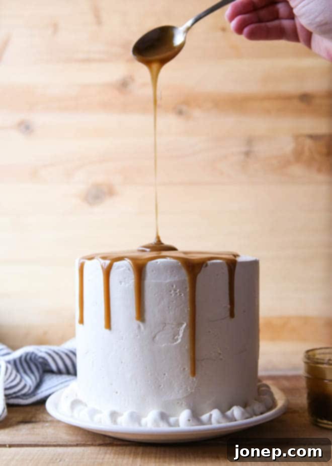 Bourbon Butterscotch Cake from completelydelicious.com