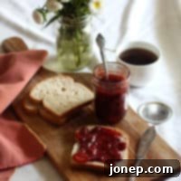 Homemade Strawberry Rosewater Vanilla Bean Jam