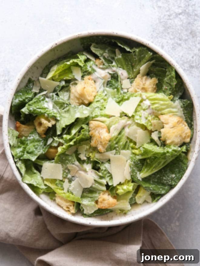 How to make the best homemade Caesar salad