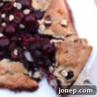 Sweet Cherry and Hazelnut Galette