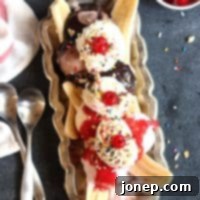 Masterpiece Banana Split 2 The Ultimate Banana Split with homemade sauces