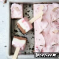 Neapolitan Swirl Pops 6 Layers of oreo cookie, chocolate ice cream, vanilla ice cream, and strawberry ice cream make up these fun Neapolitan ice cream pops