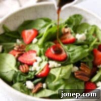 Warm Brown Butter Strawberry Spinach Salad 7 Strawberry spinach salad with warm brown butter dressing
