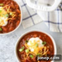 Effortless Weeknight Chili 8 This easy weeknight chili comes together in as little as 30 minutes!