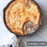 Creamy Turkey Mushroom Pot Pie 6 Turkey mushroom pie is the best way to use up leftover turkey