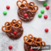Make these fun rudolf brownie cookies this holiday season!