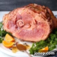 Citrus Spice Glazed Ham is an easy but impressive main dish