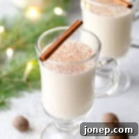 Homemade eggnog is easy to make at home and so much better than store-bought!