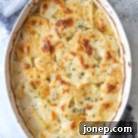 Super creamy and very flavorful scalloped potatoes are the ultimate side dish