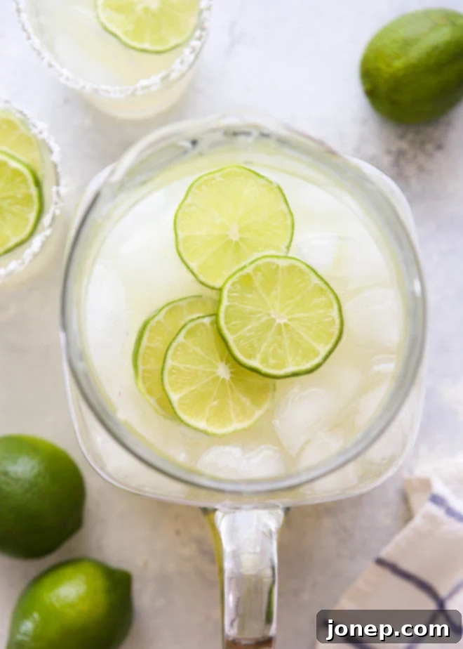 Drinks for a crowd couldn't be easier with these tin can margaritas!