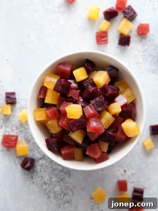 You only need a few ingredients to make homemade fruit snacks!