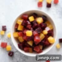 Wholesome DIY Fruit Gummies 6 You only need a few ingredients to make homemade fruit snacks!