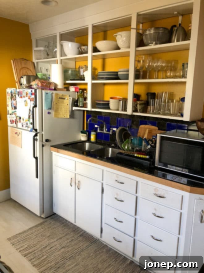 Original Small Kitchen Layout Before Remodel