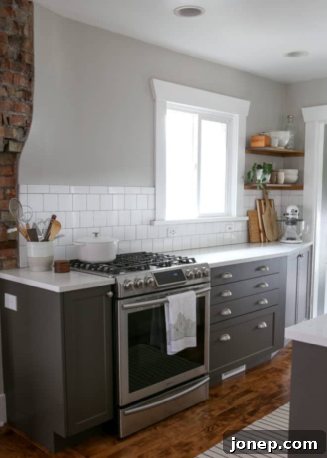 Open Concept Kitchen and Dining Room After Wall Removal