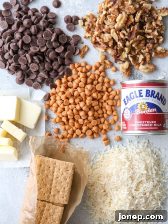 7 ingredients are all you need to make these "magical" cookie bars!