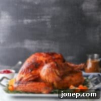 The Perfect Golden Roasted Turkey 10 The ultimate dry-brined roasted turkey recipe: incredibly juicy, full of flavor, with the most beautiful crispy skin – a must-try for any holiday feast.