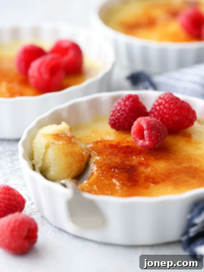 An elegant and impressive dessert, no-bake crème brûlée is easy enough to make at home.