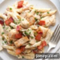Loaded Ranch Chicken Pasta 6 Chicken Bacon Ranch Pasta recipe card image