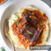 Beer braised short ribs are the ultimate comfort food