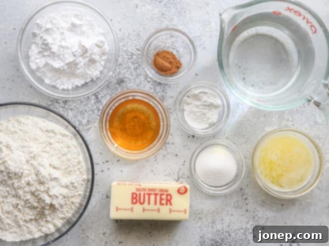 Golden Honey Cinnamon Fry Bread 3 fry bread and cinnamon honey butter ingredients
