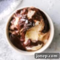 Decadent Chocolate Drizzle 7 This is the richest, most chocolaty hot fudge sauce you've ever tasted! It's the perfect topping for ice cream and other desserts.