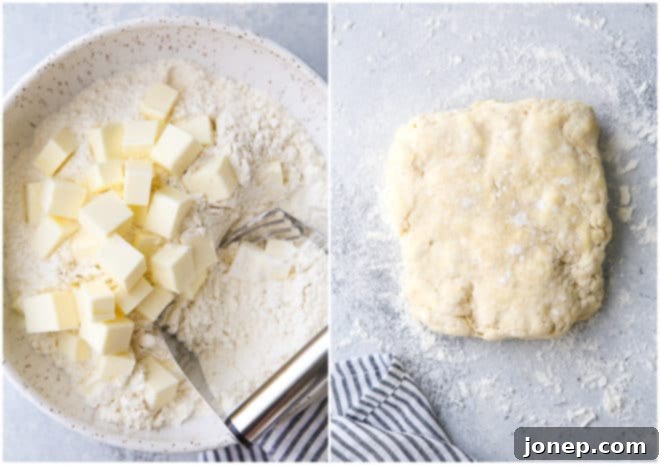 making pie crust