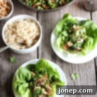 Vibrant Spring Asian Lettuce Wraps 2 Delicious Spring Veggie Lettuce Wraps