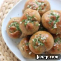 Artisan Multigrain Garlic Knots 2 Multigrain Garlic Knots, a delicious side dish