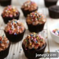 Heavenly Chocolate Nutella Cupcakes 2 Rich Chocolate Nutella Cupcakes