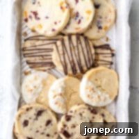 Shortbreads Four Ways 11 4 shortbread cookie variations on 1 tray