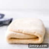 look at puff pastry dough folded together