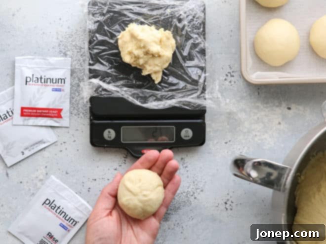 Delicious Homemade Sandwich, Slider, and Burger Buns 6 shaping homemade sandwich rolls