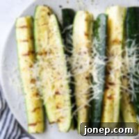 Parmesan-Crusted Grilled Zucchini 6 Grilled Parmesan Zucchini