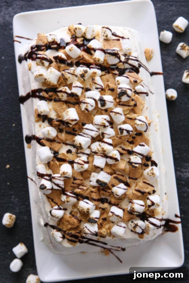 S'mores No-Bake Icebox Cake is a quite the crowdpleaser!