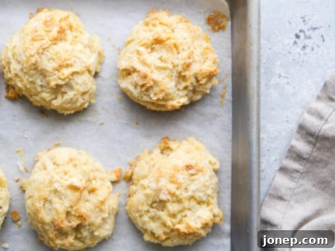 baked buttermilk drop biscuits