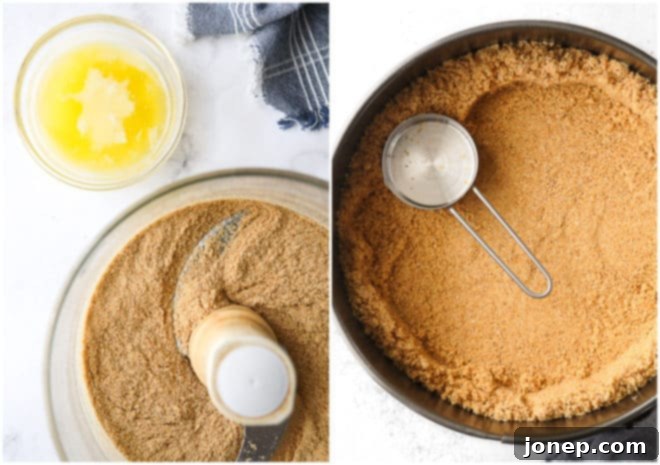 making graham cracker crust