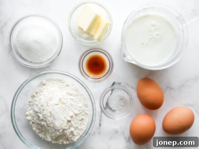 Crafting Perfect Homemade Crepes 3 ingredients for homemade crepes