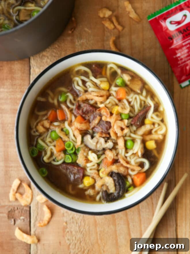 Backpacking Ramen Hacks 8 backpacking ramen in a bowl on table