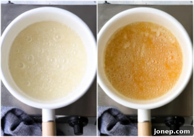 Perfect Homemade Caramel 6 making caramel with the wet method, steps 1 and 2